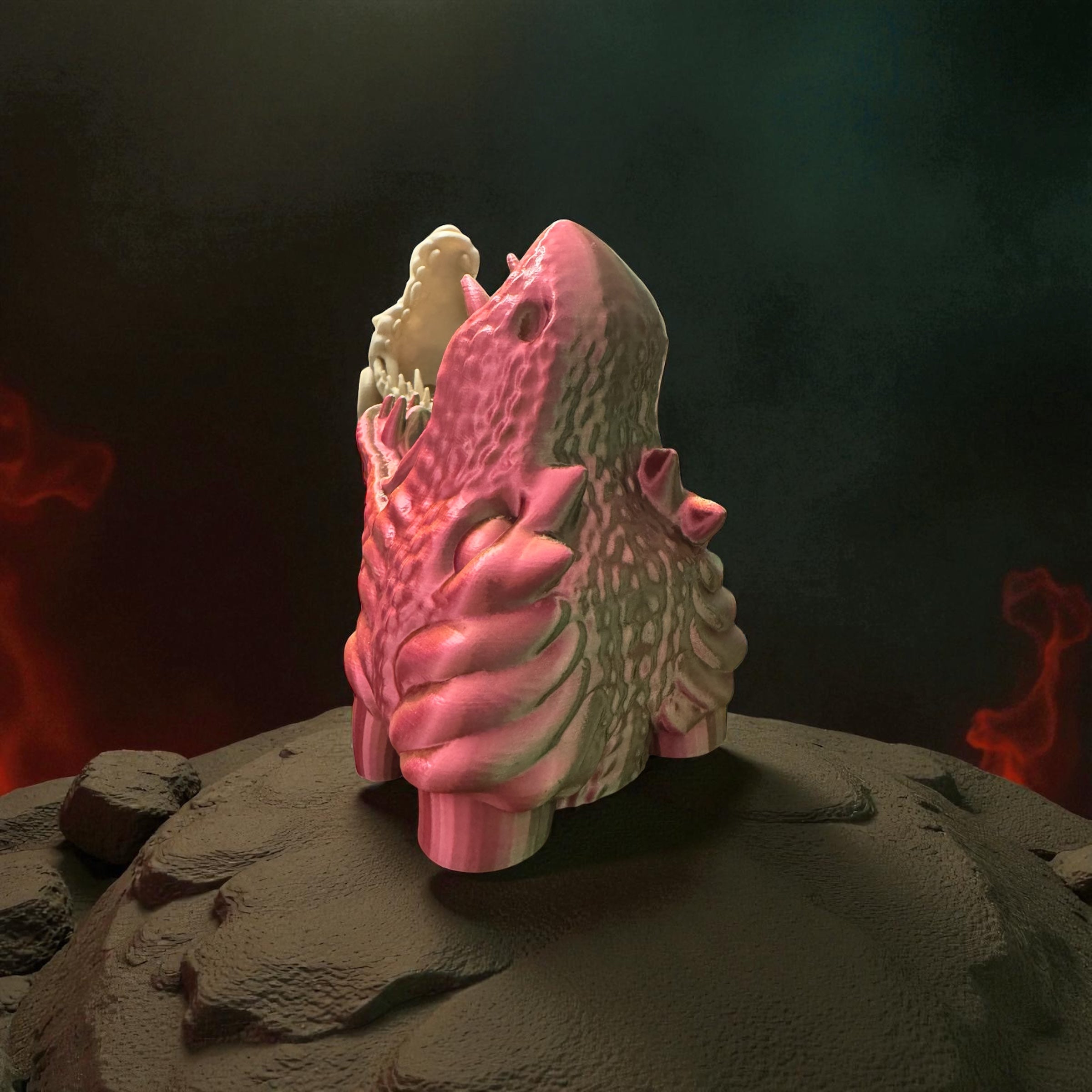 Dragon Controller holder on a dark background