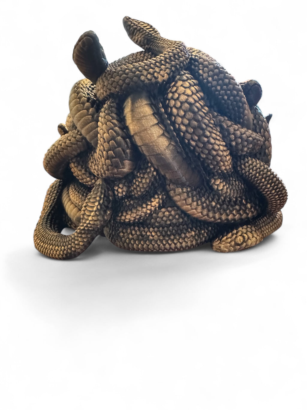 Gorgon head, medusa, snake, Greek, dice tower, medusa head