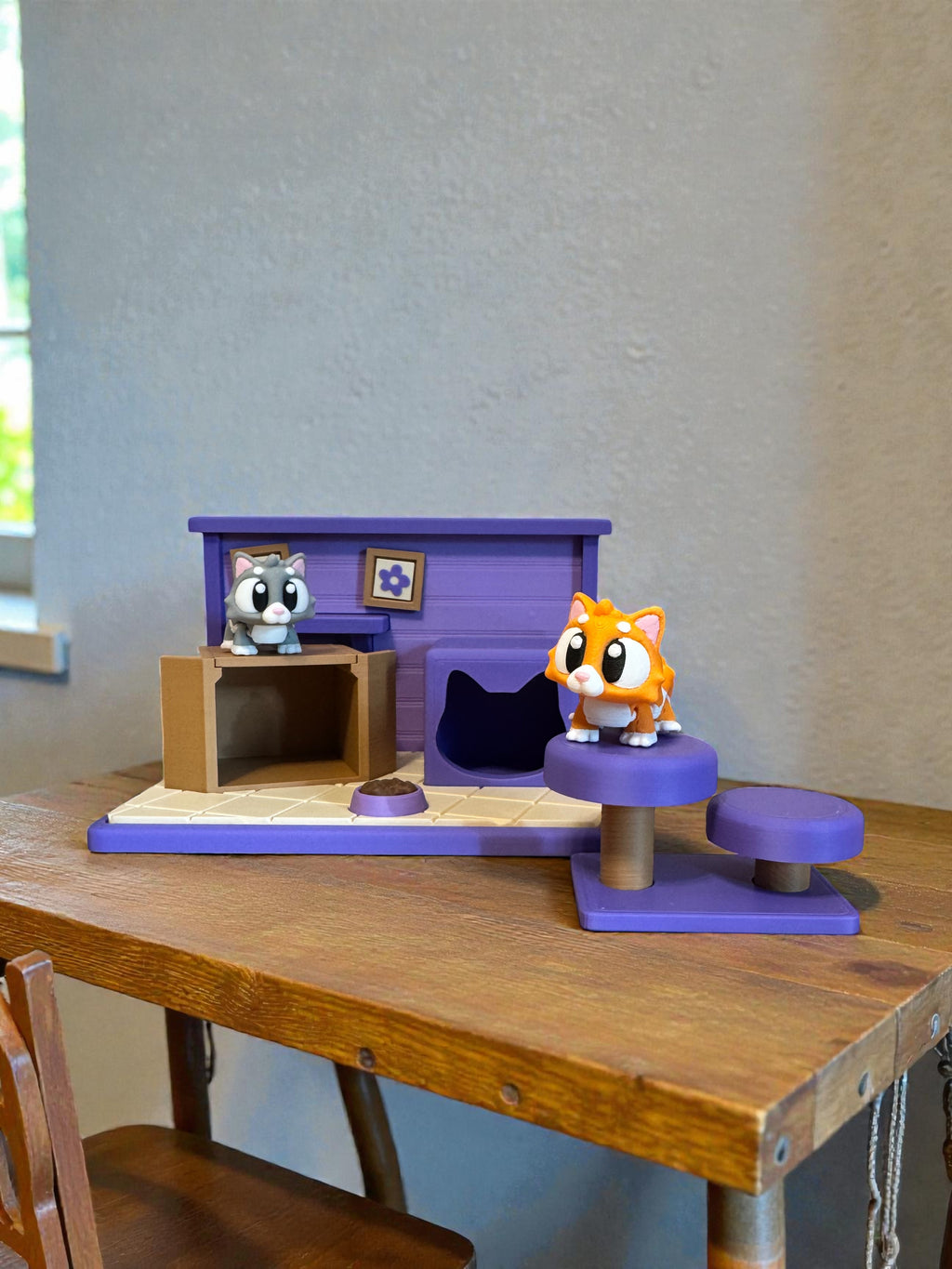 Kitty desktop Playset