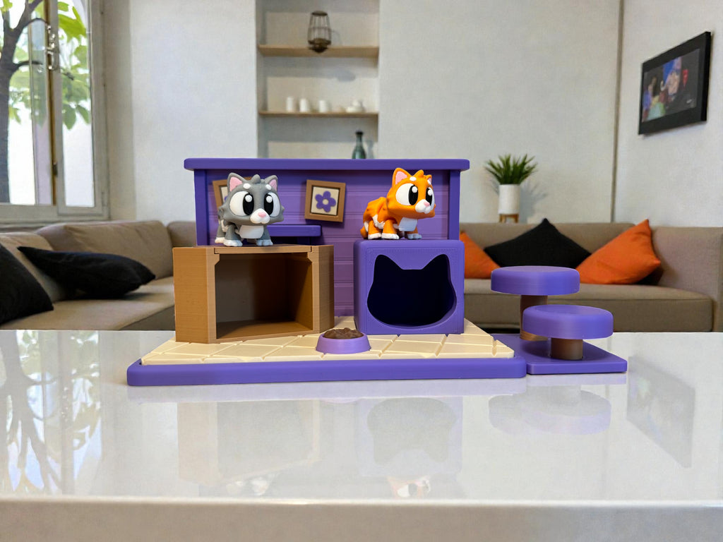 Kitty desktop Playset