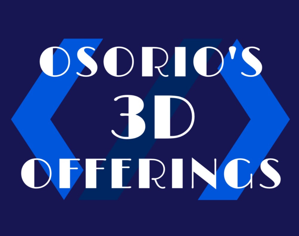 Osorio's  3D Offerings