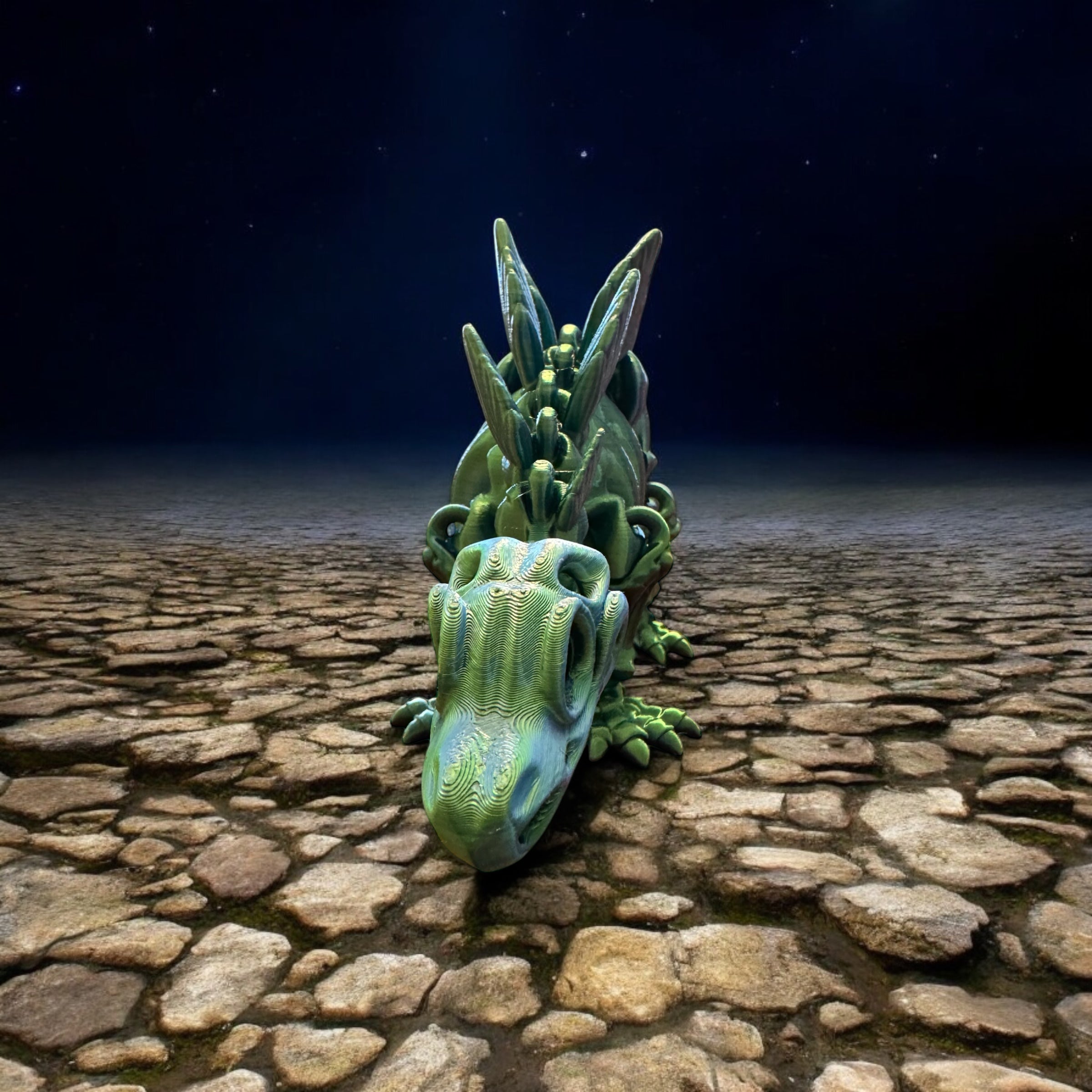 Stegosaurus, dino, dinosaur, flexi dino, flexi dinosaur, 3d printed dino, 3d printed dinosaur